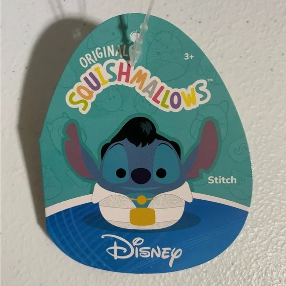 Disney Elvis Stitch 8” Squishmallow-NWT